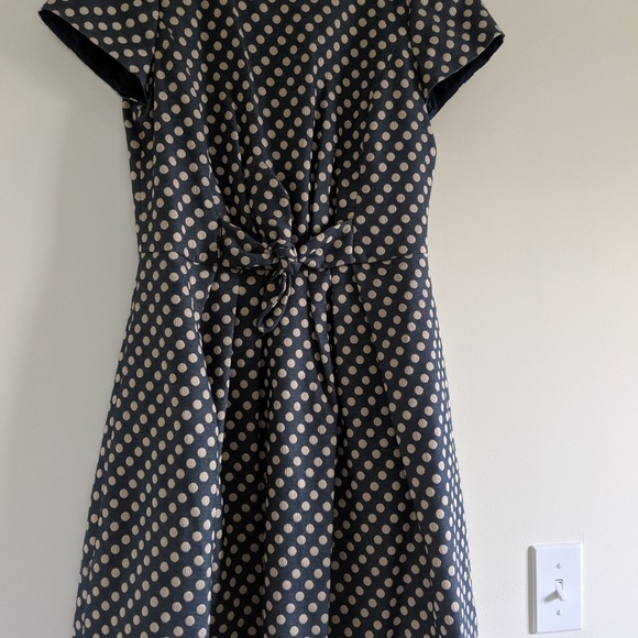 Gal Meets Glam Dresses & Skirts - Short sleeve polka dot dress